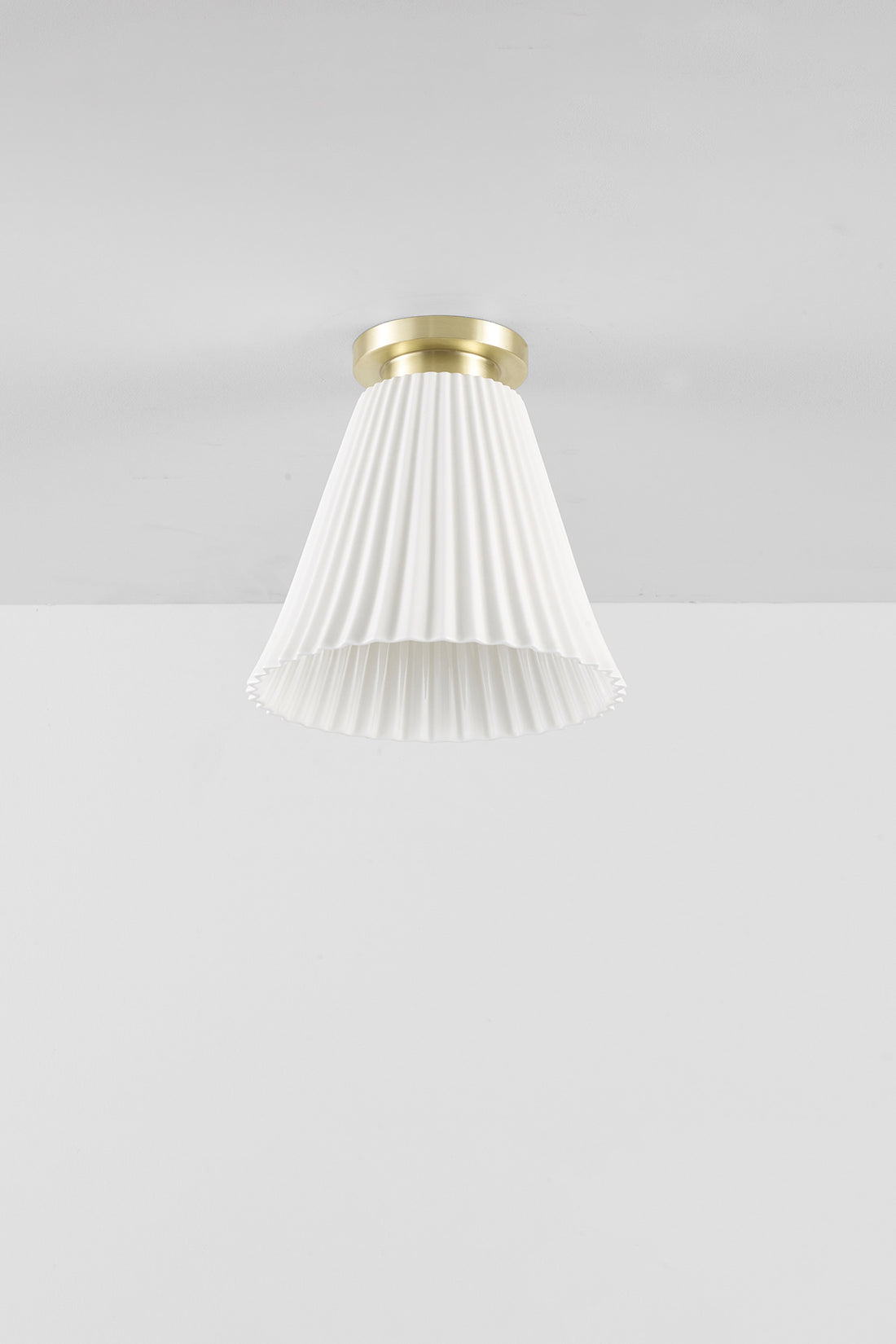 Hector Large Pleat Ceiling Light