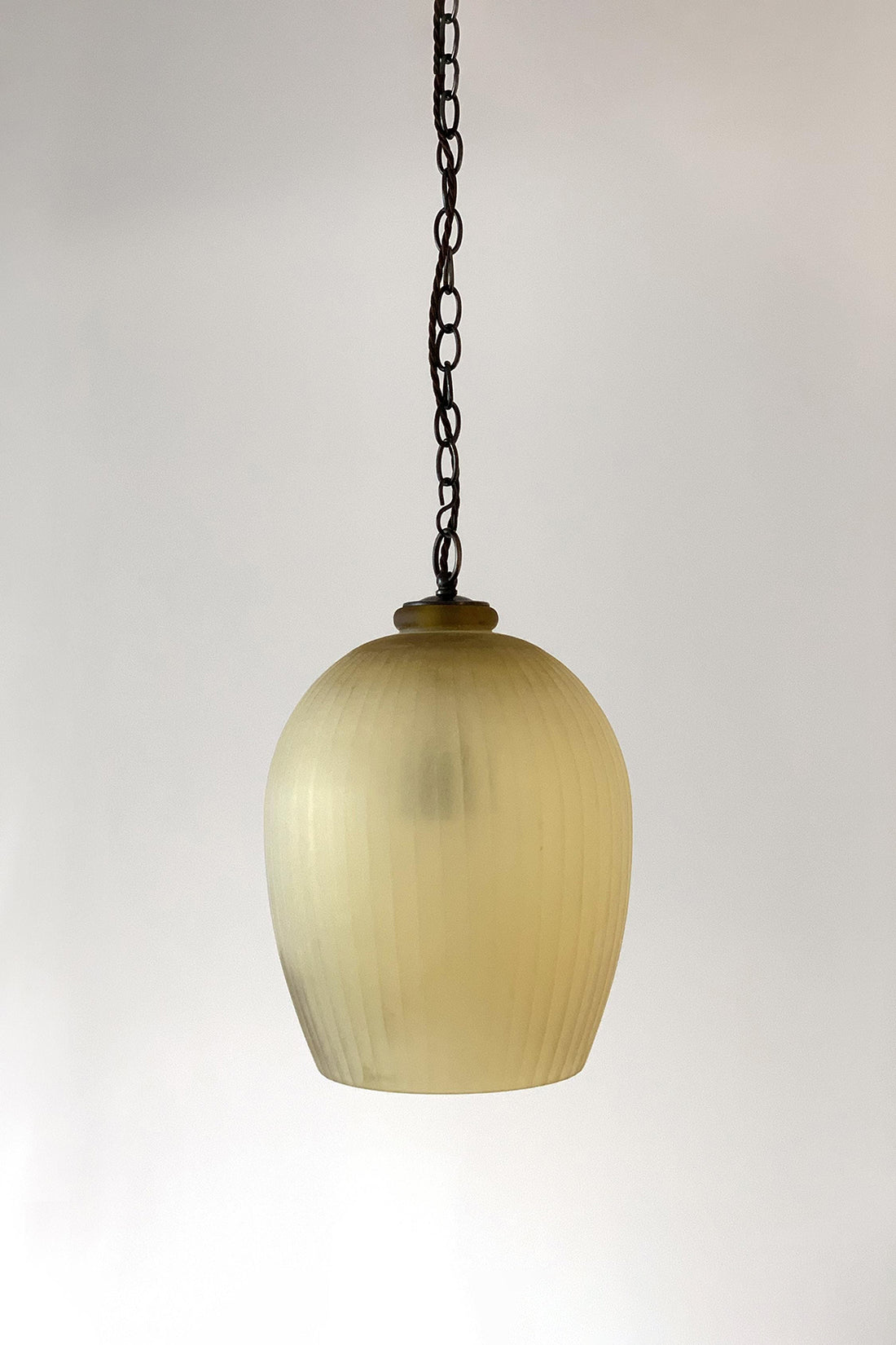 Citrine Glass Lantern by Rose Uniacke