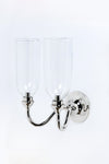 Rose Uniacke Curved Double Arm Wall Light for Dunlin