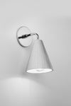 Rose Uniacke Plaster Cone Wall Light Small