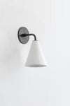 Rose Uniacke Plaster Cone Wall Light Small