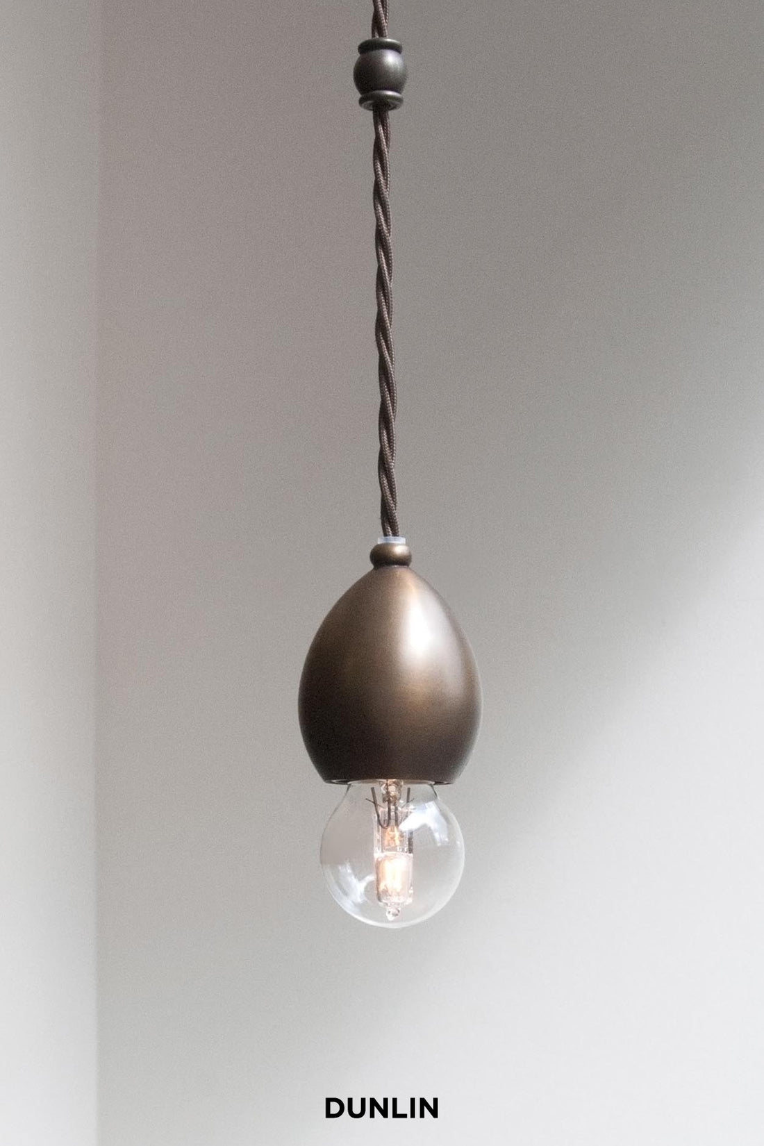 Rose Uniacke Single Pendant Light Dunlin