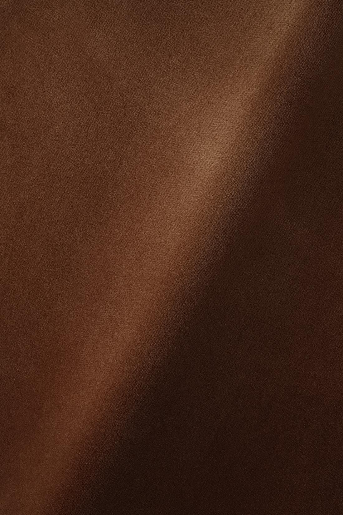 Heavy Weight Cotton Velvet in Copper Beech