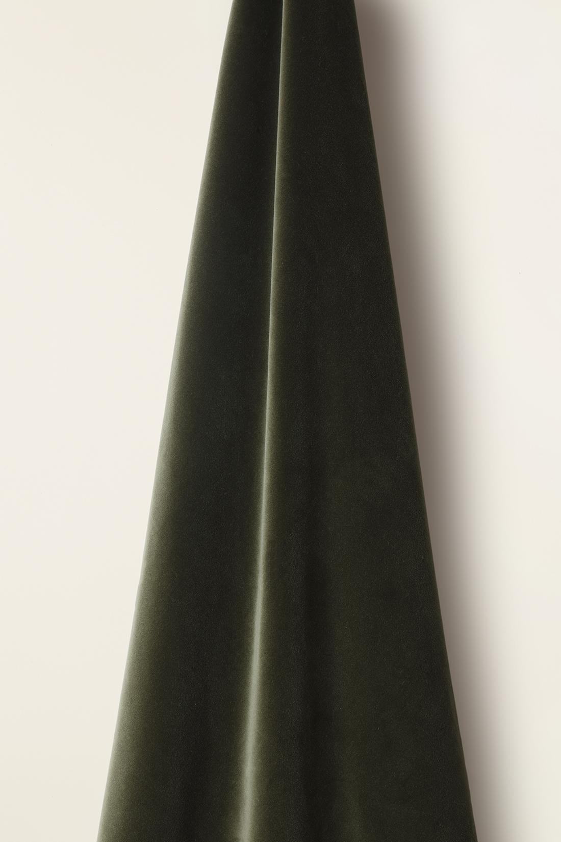 Heavy Weight Cotton Velvet in Oakling