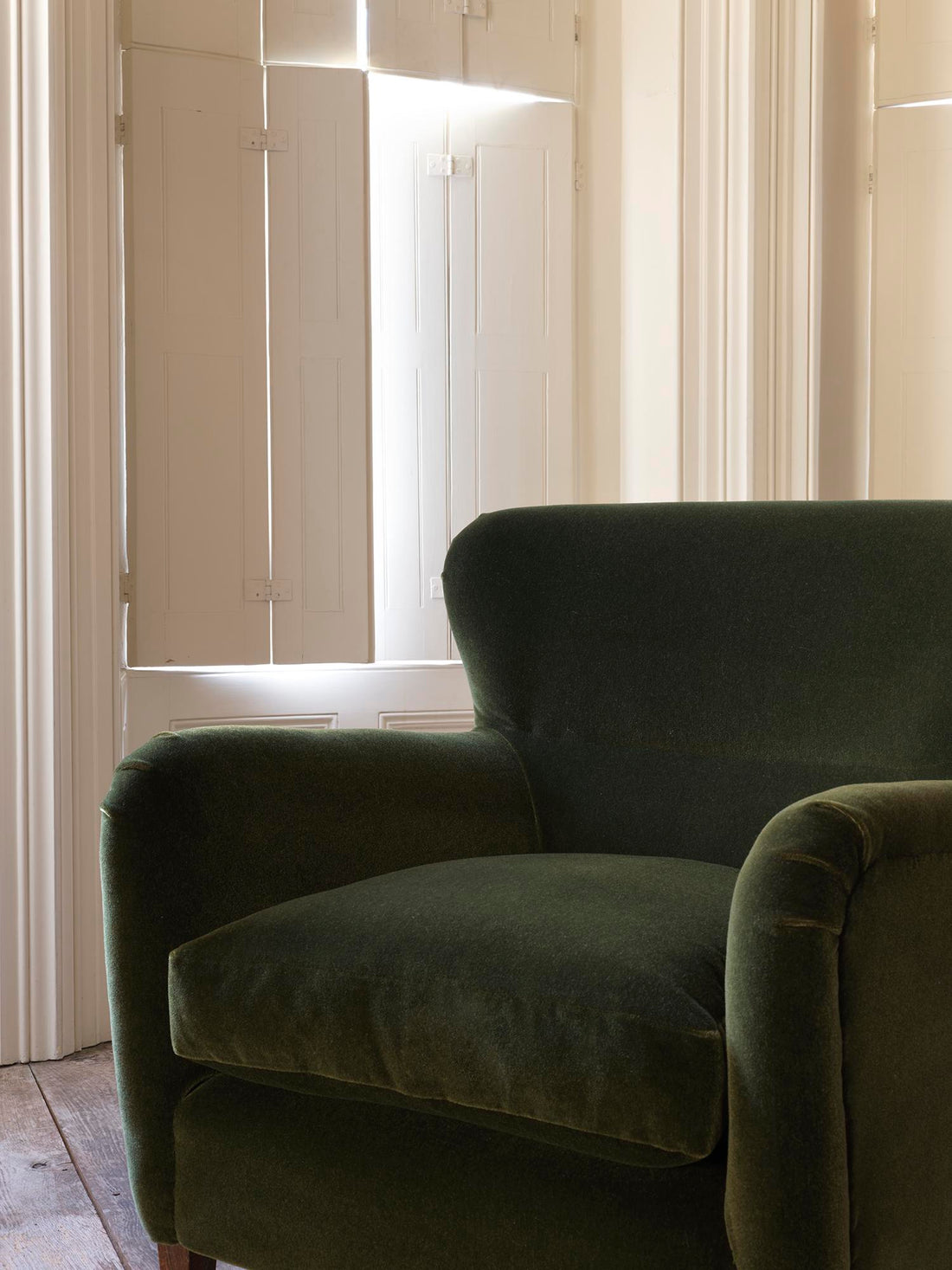 Mohair Velvet in Glade