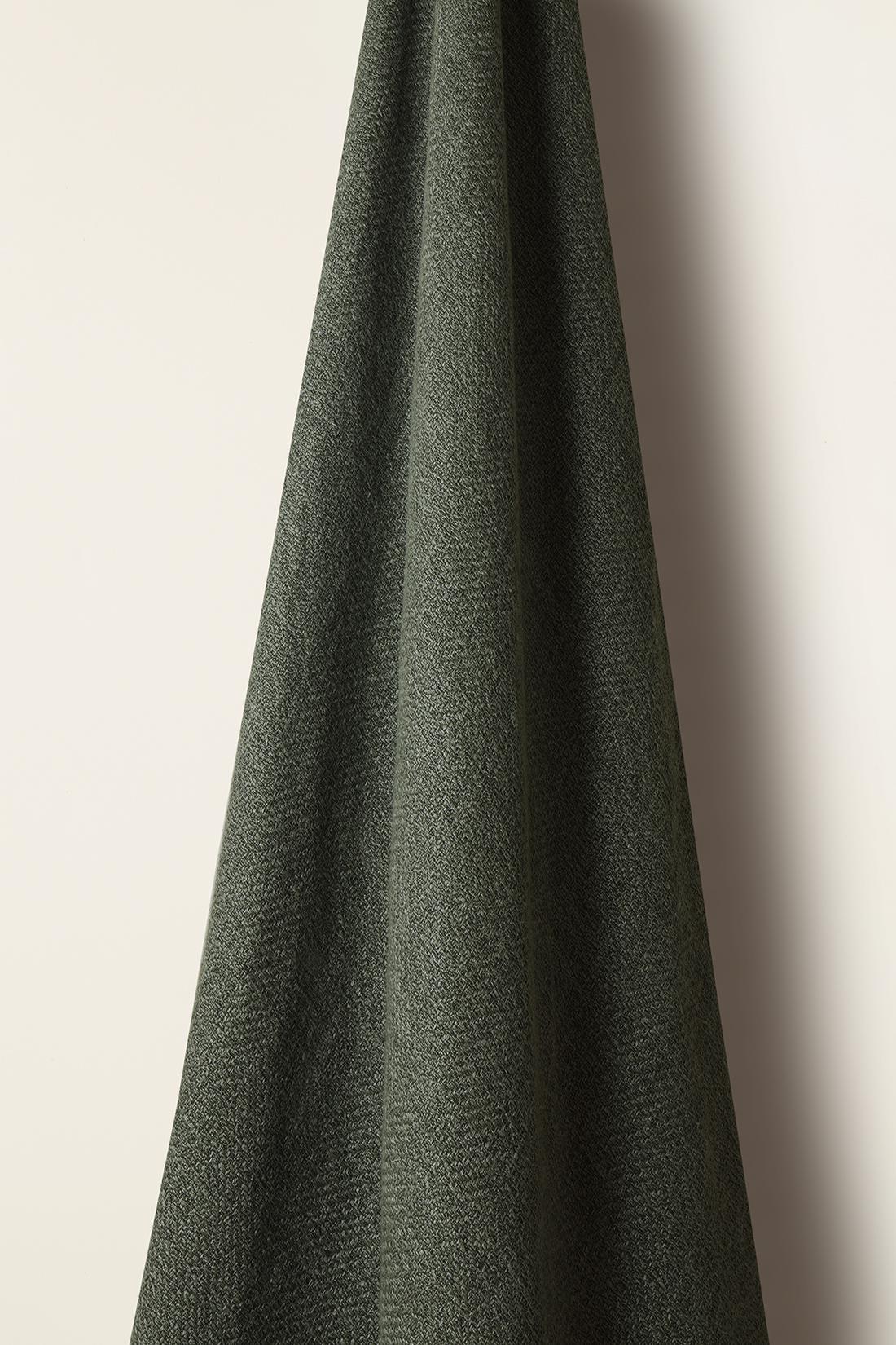 Textured Linen in Hedgerow