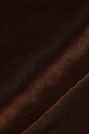 Cotton Velvet in Logwood