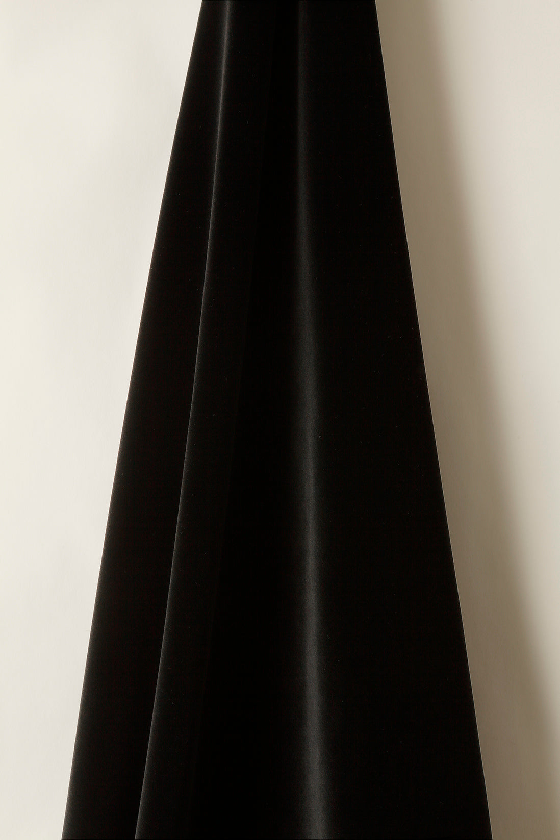 Cotton Velvet in Onyx