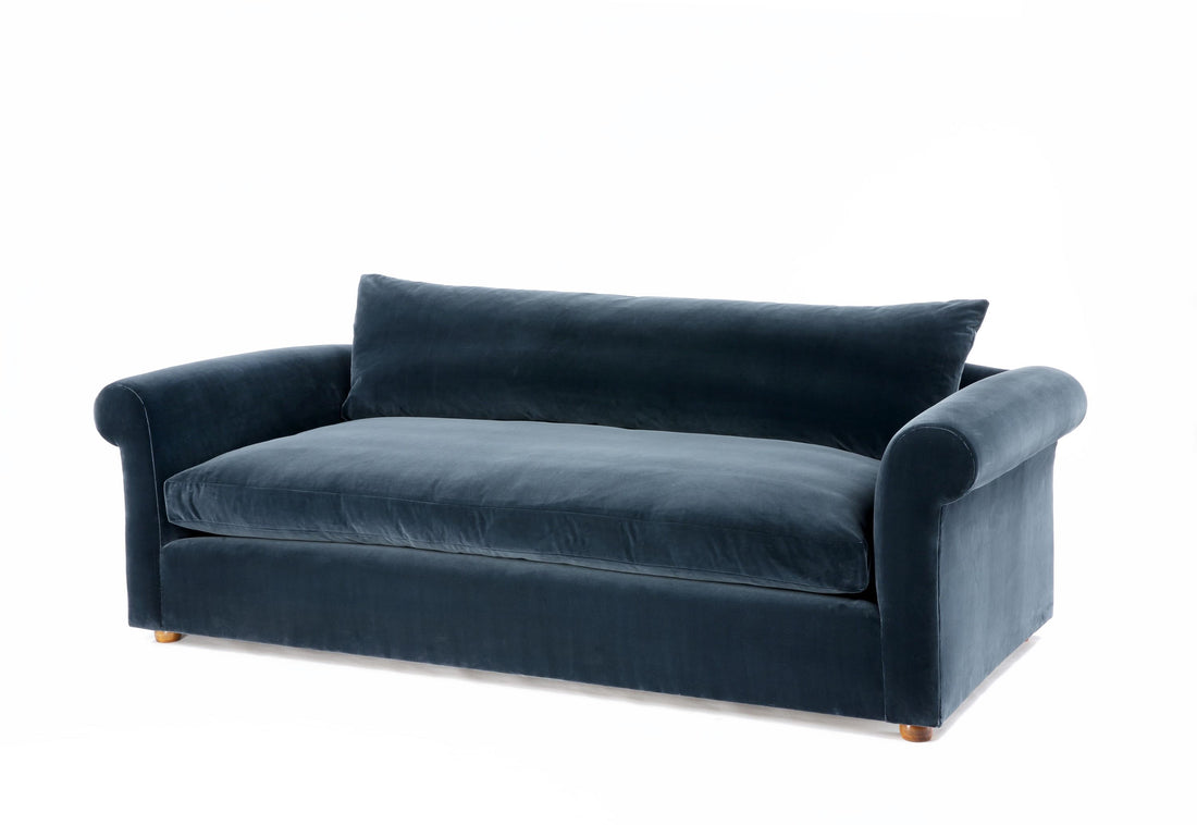 Cotton Velvet in Porpoise