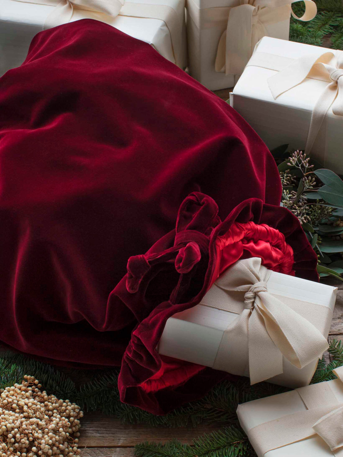Cotton Velvet in Madder