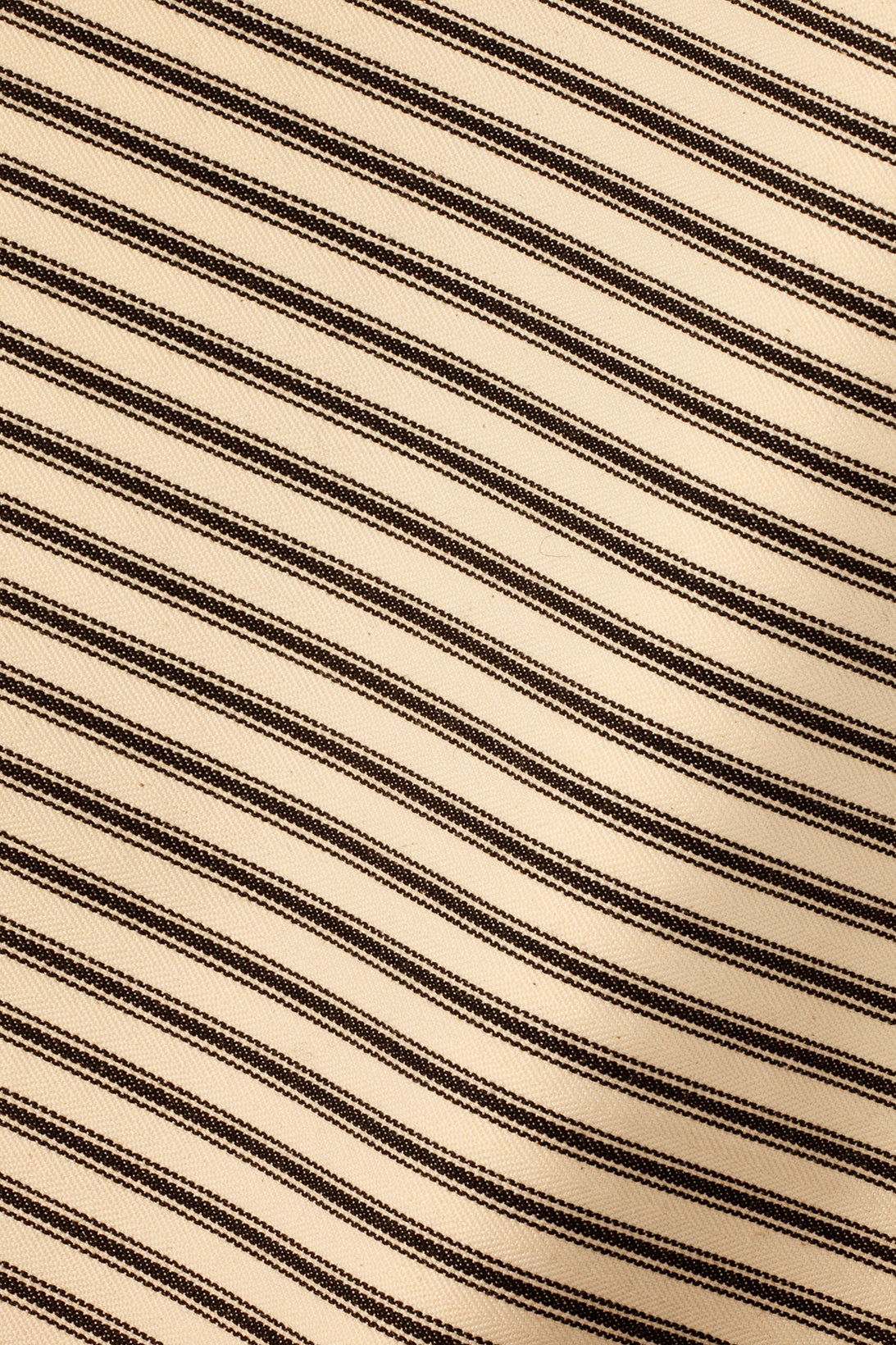 Cotton Ticking in Black