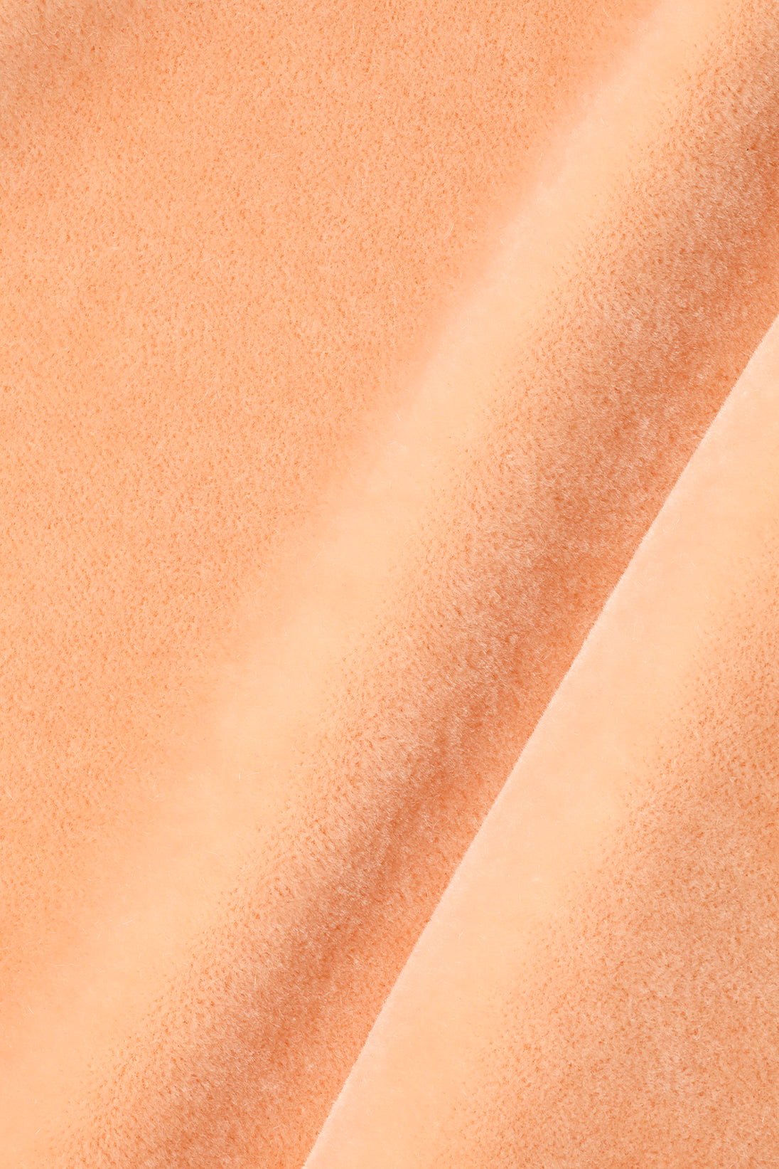 Mohair Velvet in Peach Melba