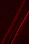 Mohair Velvet in Claret