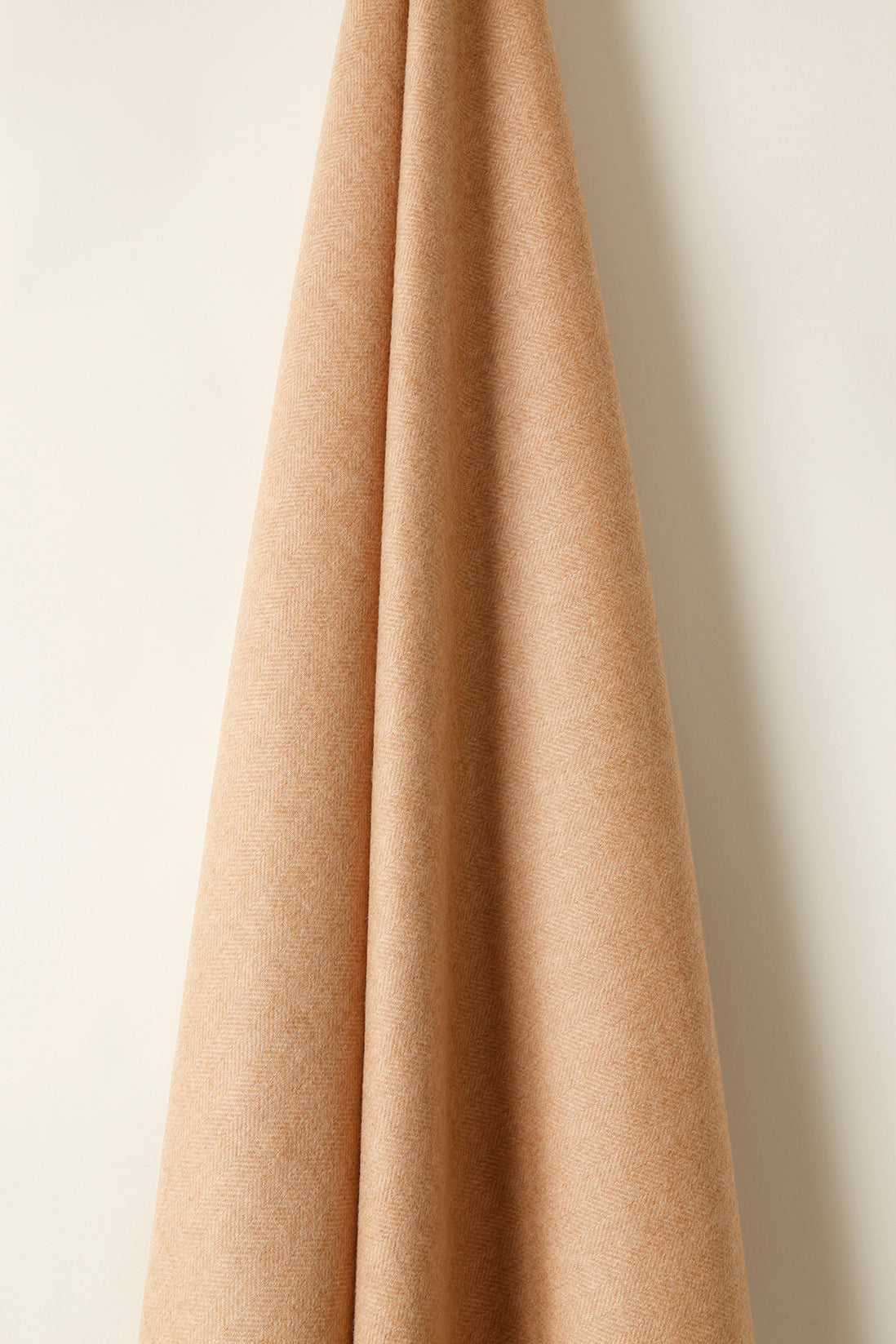 Light Weight Wool in Herringbone Noisette
