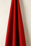 Light Weight Wool in Herringbone Brick / Rust