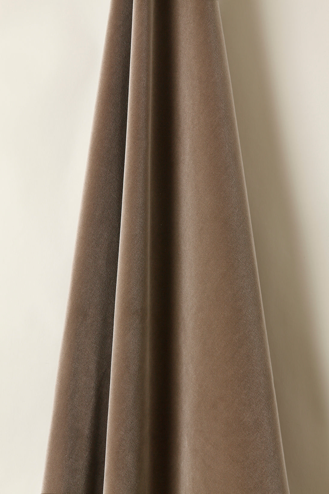Cotton Velvet in Bear