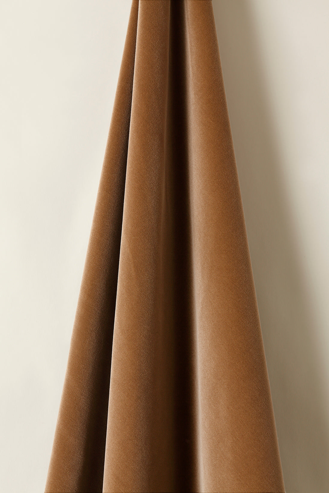 Cotton Velvet in Hazel
