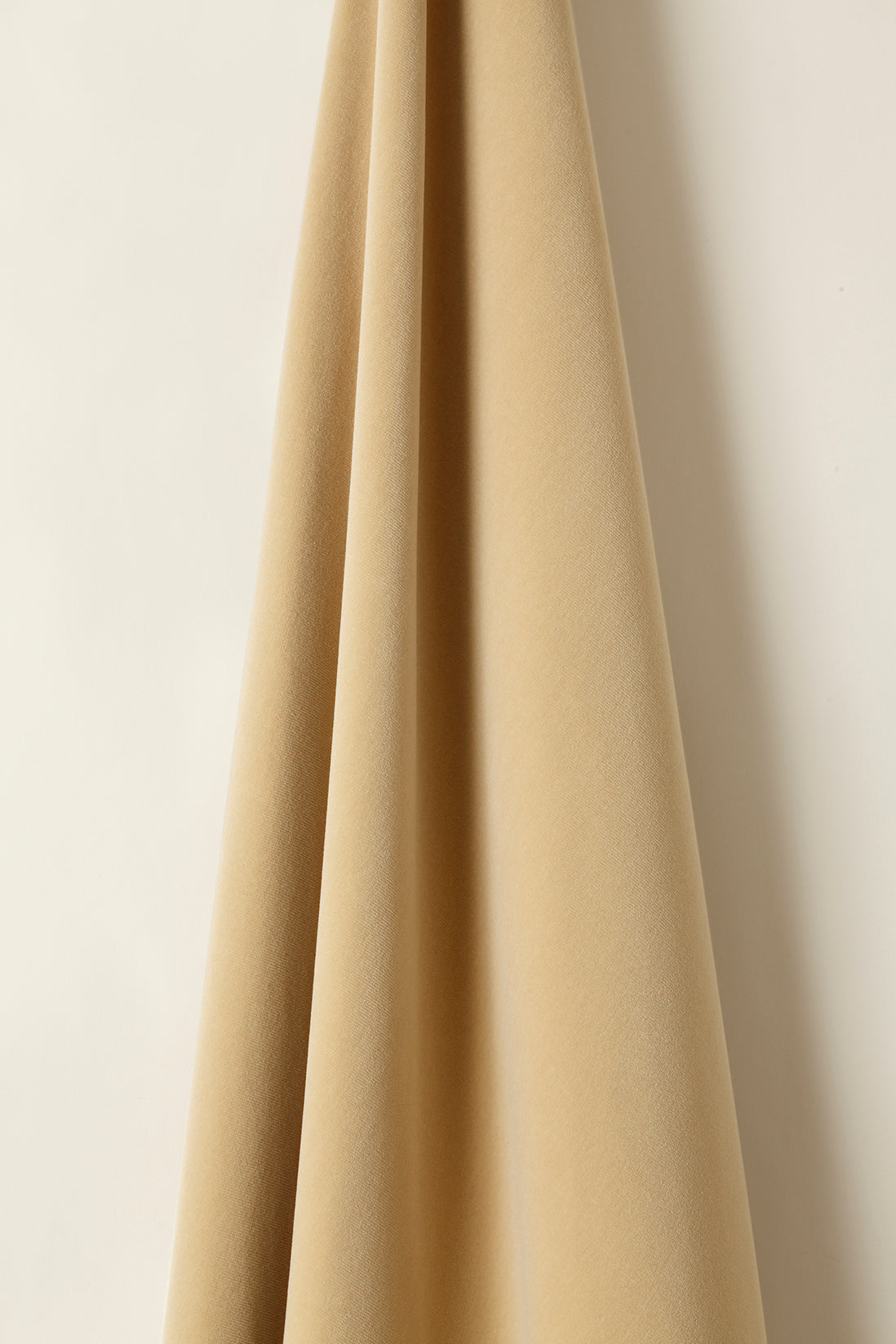 Cotton Velvet in Monkey Nut