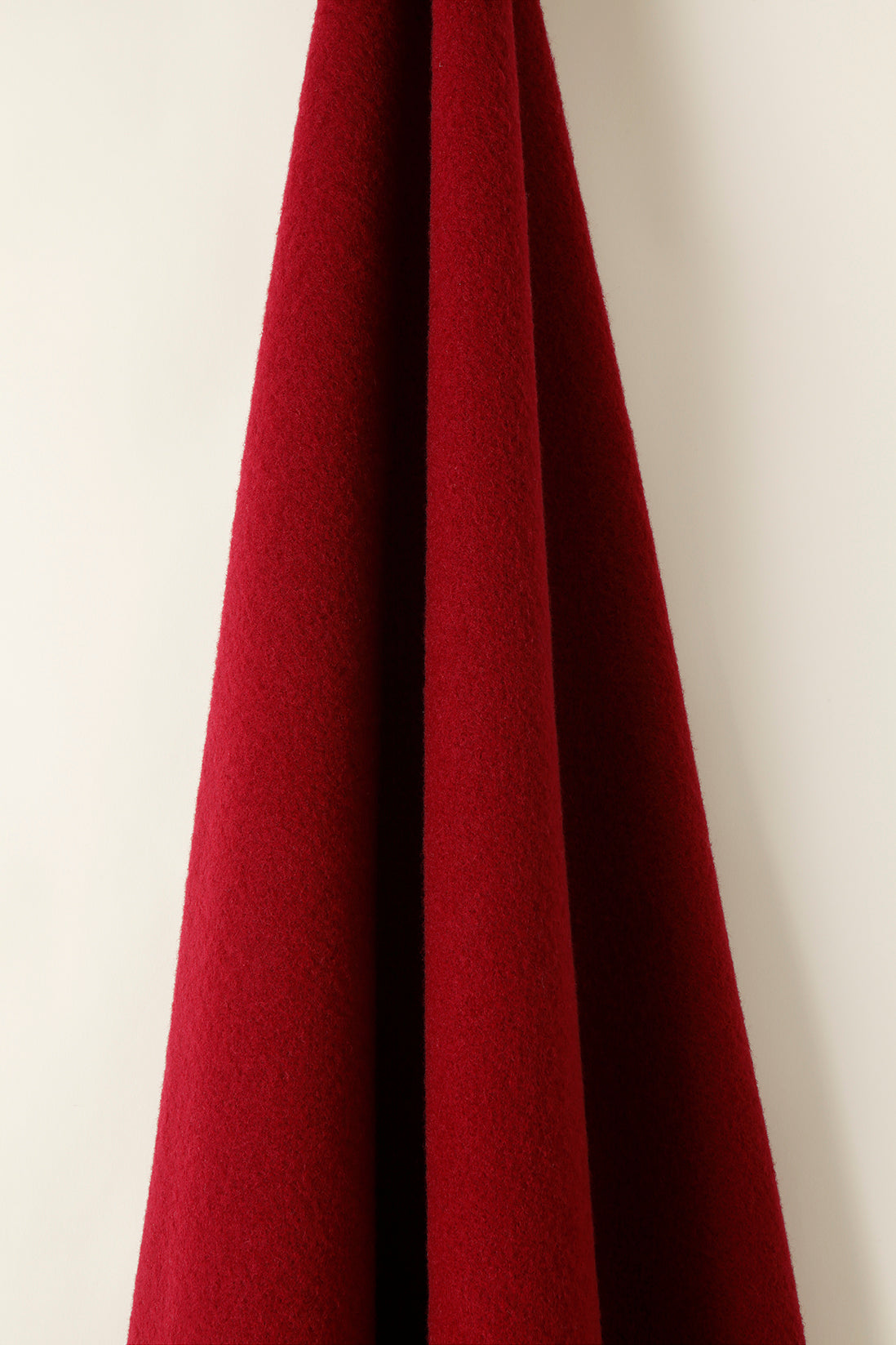 Heavy Weight Wool in Bordeaux