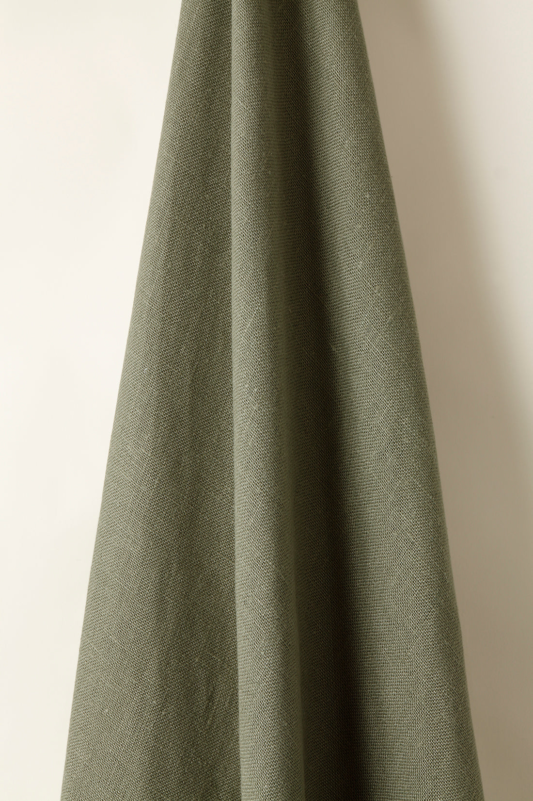 Heavy Weight Linen in Olive