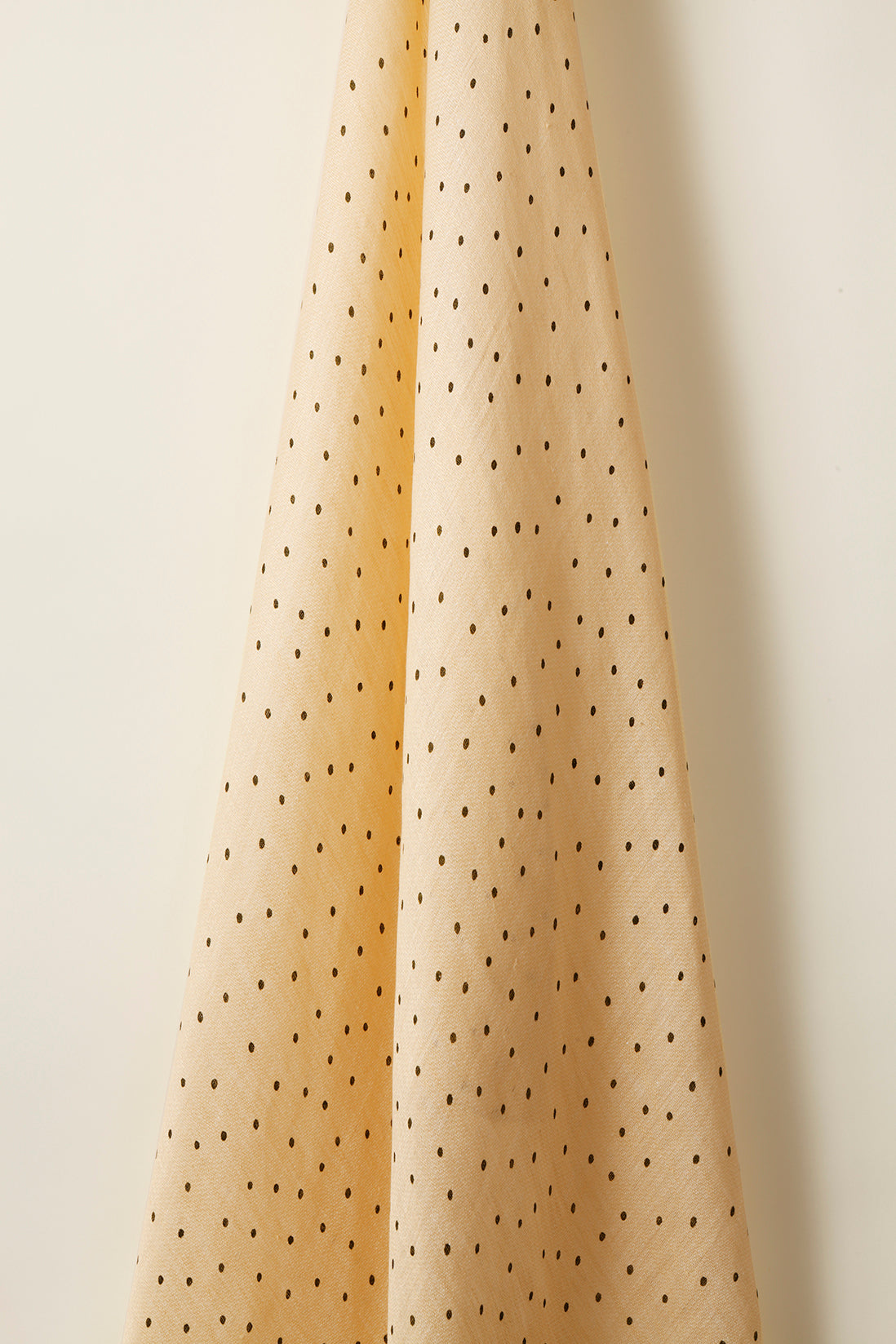 Sheer Linen in Olive Spot on Honey