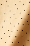 Sheer Linen in Teal Spot on Honey