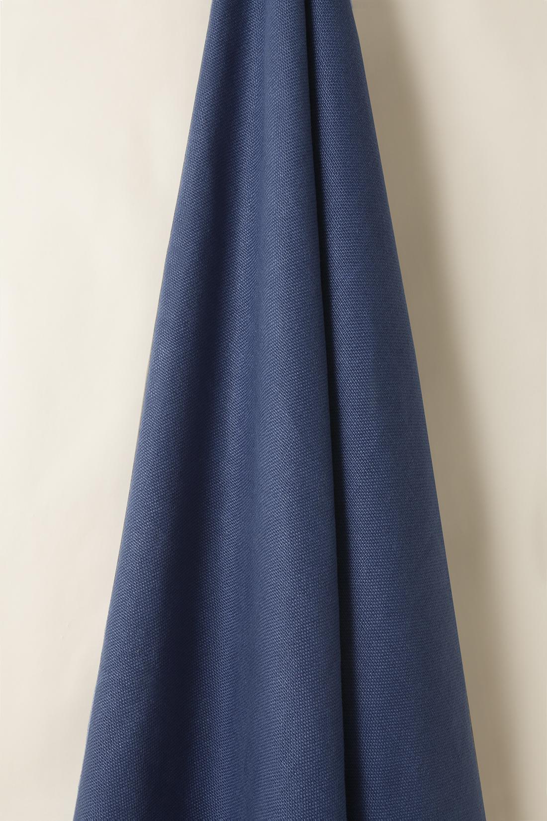 Heavy Weight Linen in Indigo
