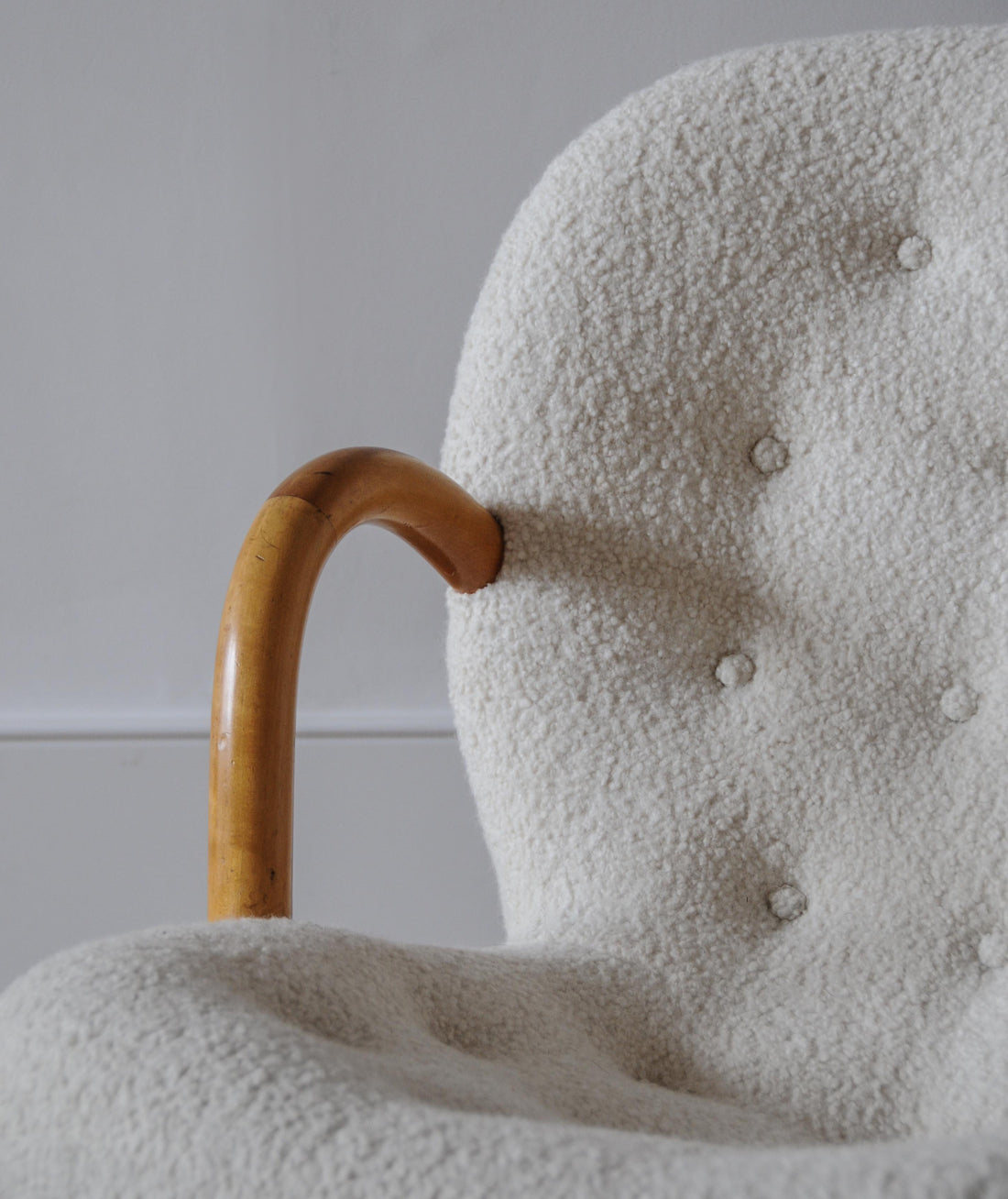 Textured Wool in Snowdrift