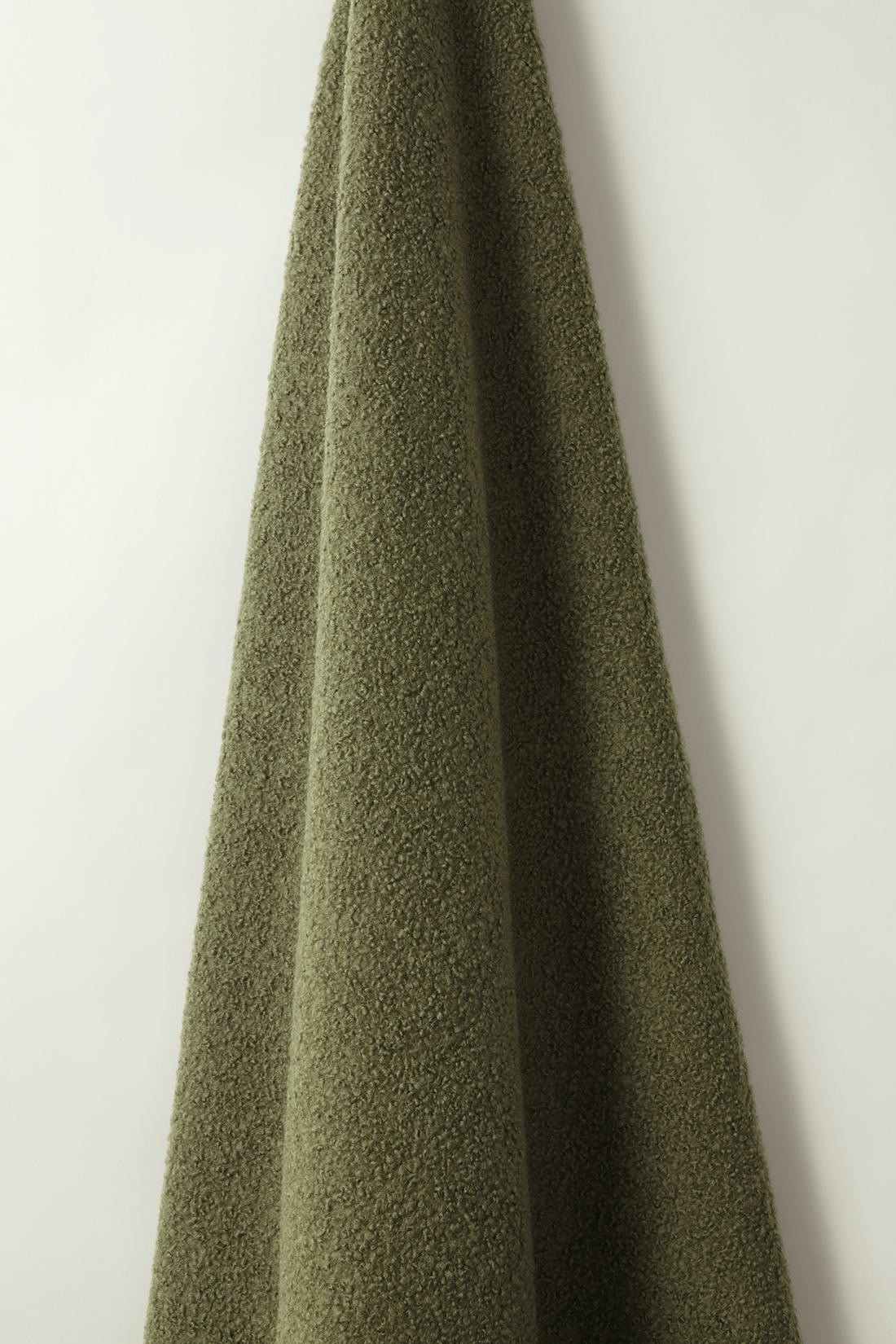 Textured Wool in Bayleaf