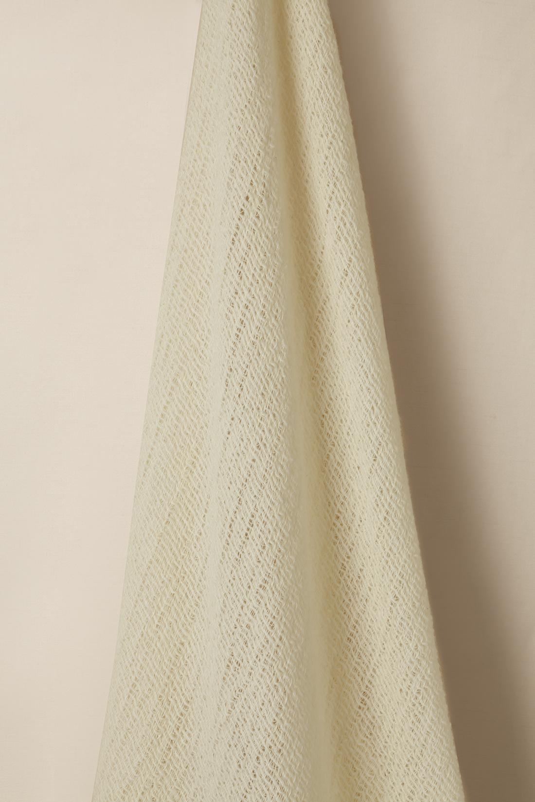 Sheer Wool in Cobweb*