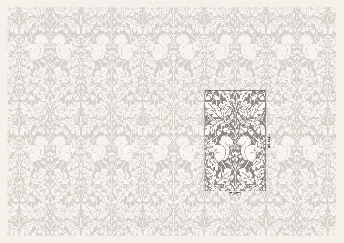 Sheer Linen in Biscuit Squirrel on Honey