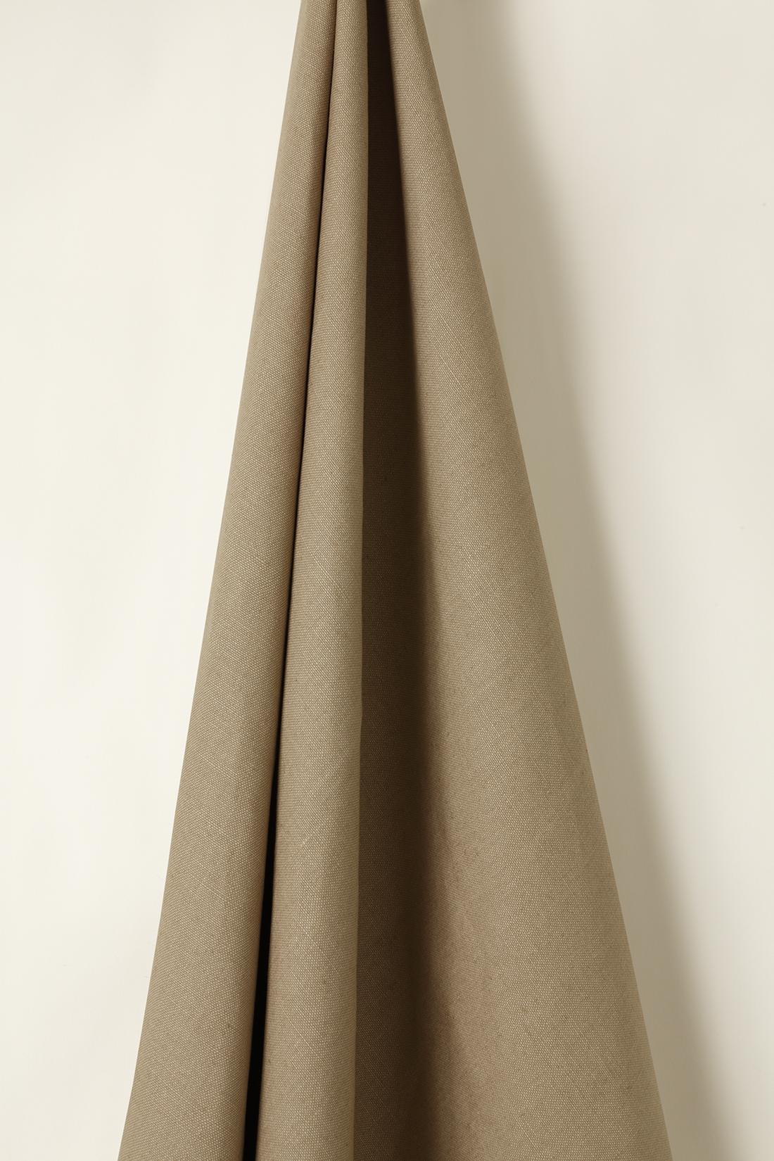 Mid Weight Linen in Mongoose