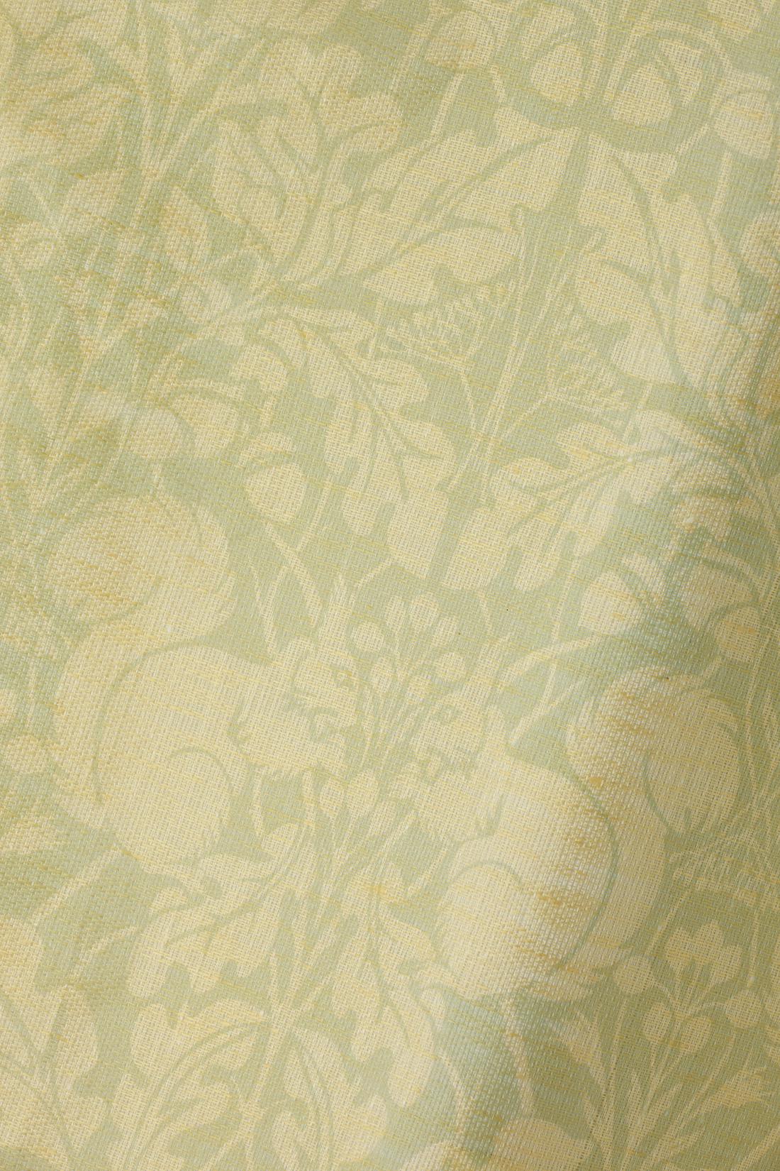 Sheer Linen in Forget-Me-Not Squirrel on Honey