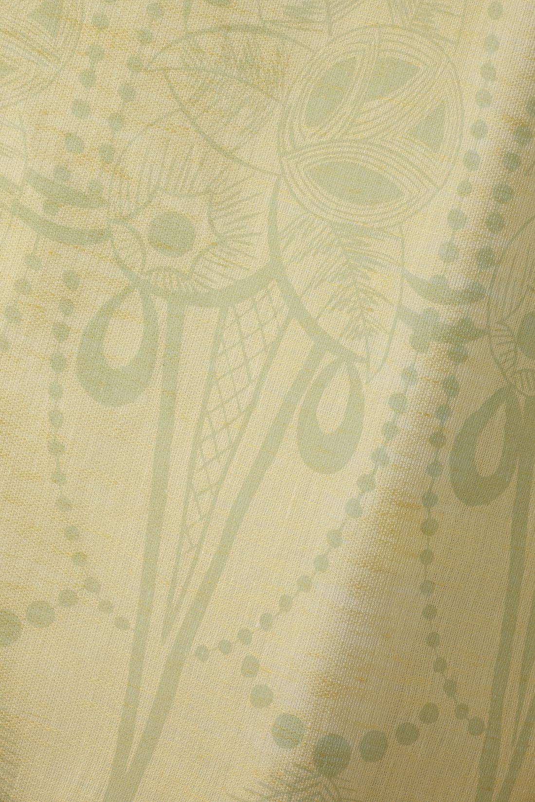 Sheer Linen in Forget-Me-Not Zelda on Honey