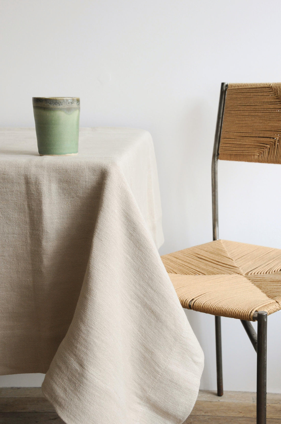 Mid Weight Linen in Otter
