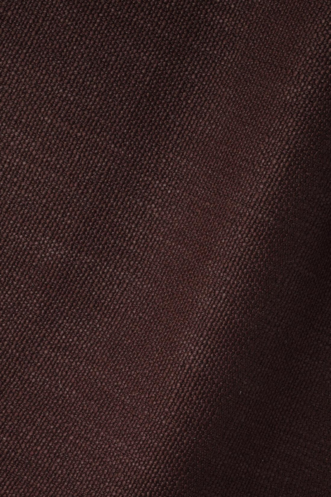 Linen Wool Blend in Mahogany