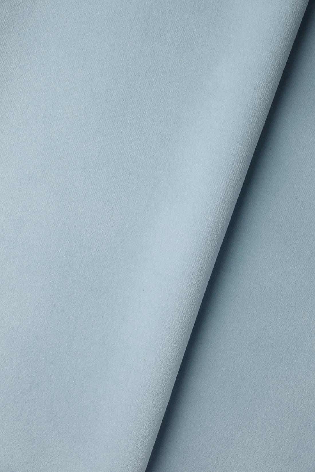Heavy Weight Cotton Velvet in Sky