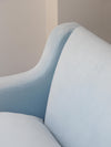 Heavy Weight Cotton Velvet in Sky