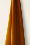 Heavy Weight Cotton Velvet in Golden Syrup