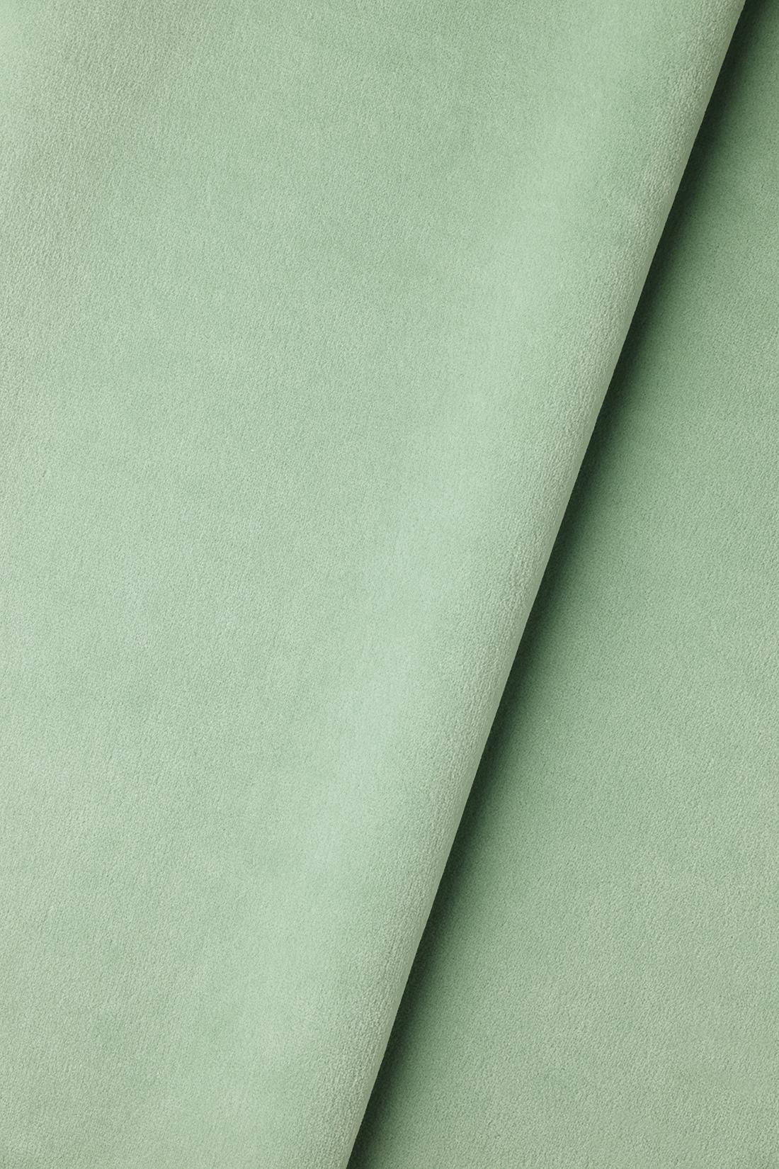 Heavy Weight Cotton Velvet in Aqua