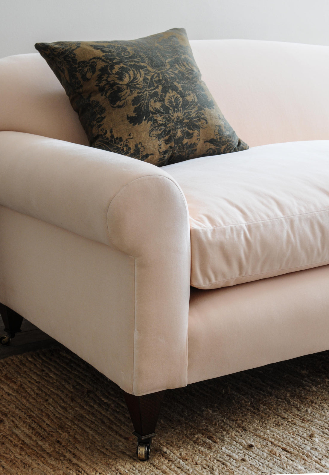 Cotton Velvet in Bonbon