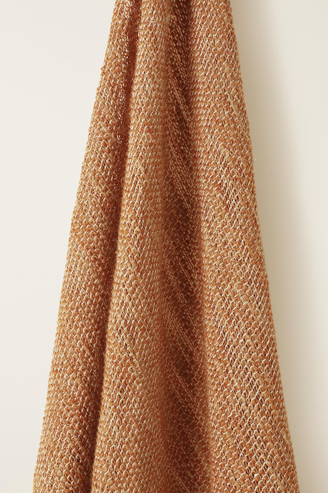 Sheer Linen Wool Blend in Hessian