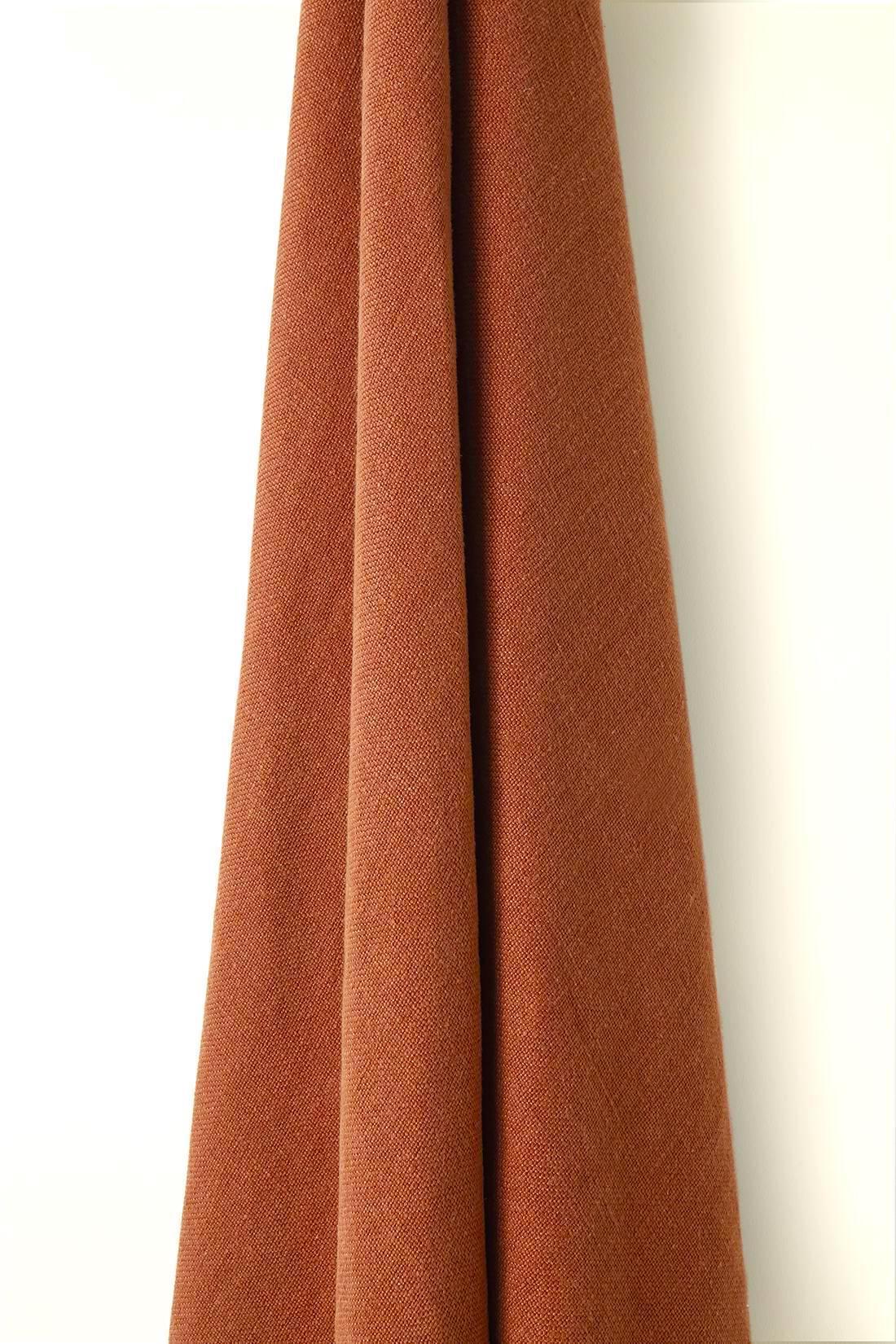 Mid Weight Linen in Henna