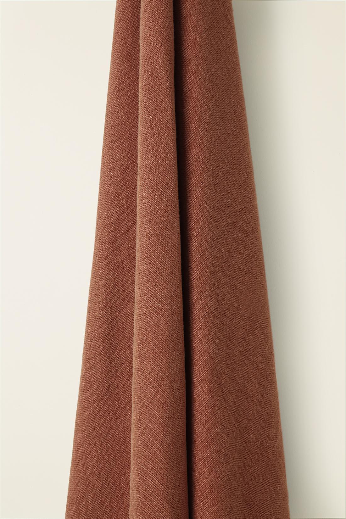 Mid Weight Linen in Henna