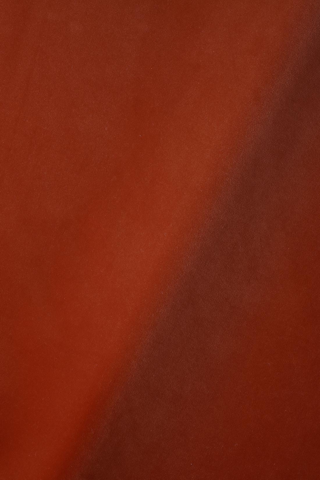 Heavy Weight Cotton Velvet in Vermillion