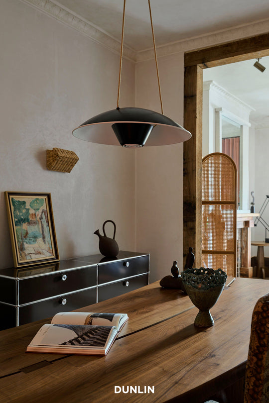 Disderot M4 Suspended Pendant, Rue Dunlin wall Light by Alexander and Co.