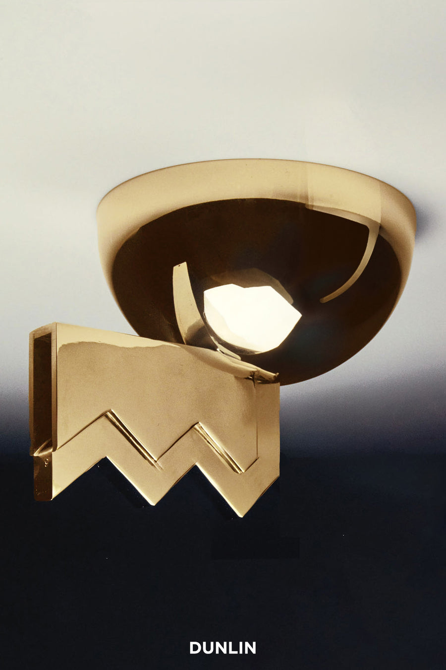 HK19 Wall Light, Polished Brass