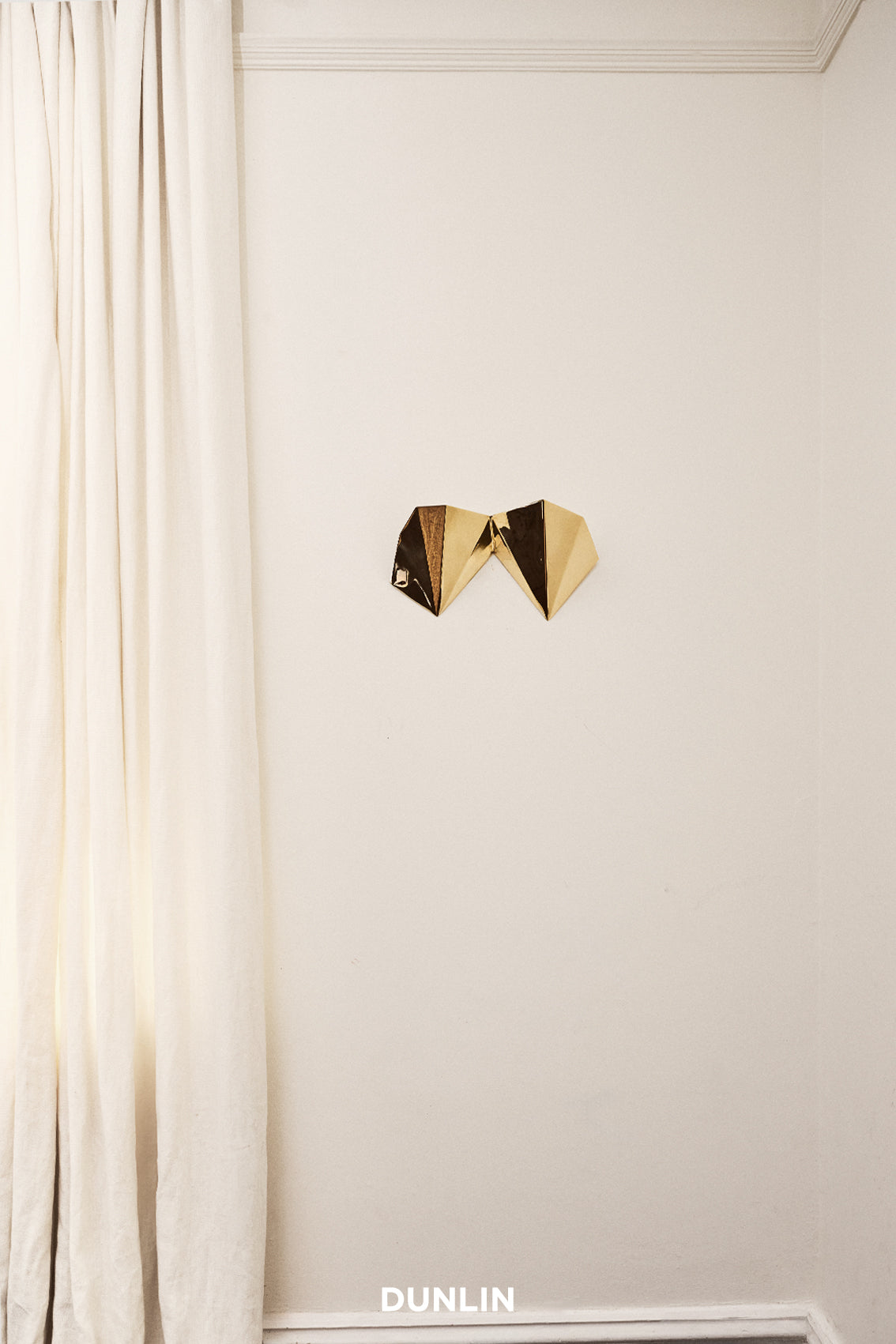 Bijou Led Downlight Bijou Wall Light, Polished Brass by DUNLIN – Dunlin Home