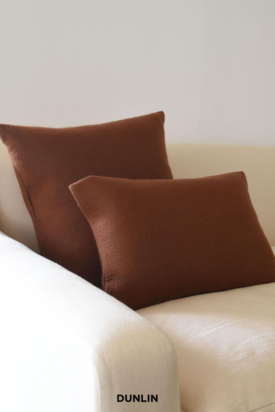 Felted Cashmere Cushions by Rose Uniacke