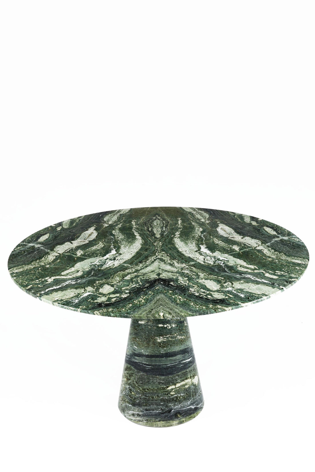 Center Table in Swedish Green Marble by Rose Uniacke